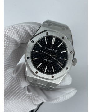 (준비완료/특급배송)NO.2370/ZF공장 오데마피게 로얄오크 15400 블랙다이얼 브슬