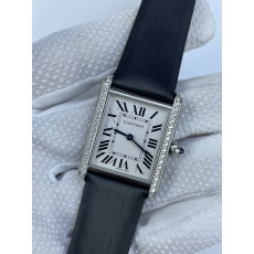 (준비완료/특급배송)NO.3087/AF공장 까르띠에 탱크머스트 25.5미리 라지사이즈 다이아베젤