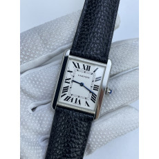 (준비완료/특급배송)NO.3142/ K11공장 까르띠에 탱크솔로 27MM 악어가죽